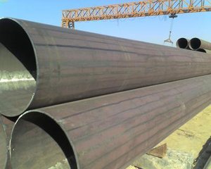 Q235B straight seam steel pipe is widely used